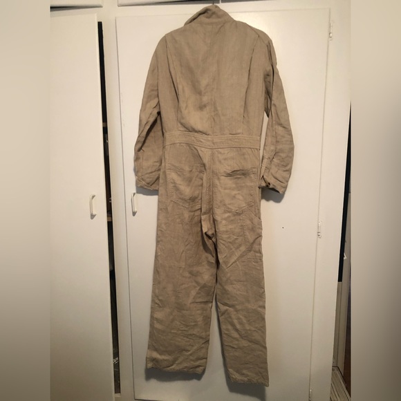 Christy Dawn Pearl linen jumpsuit S - Picture 2 of 7